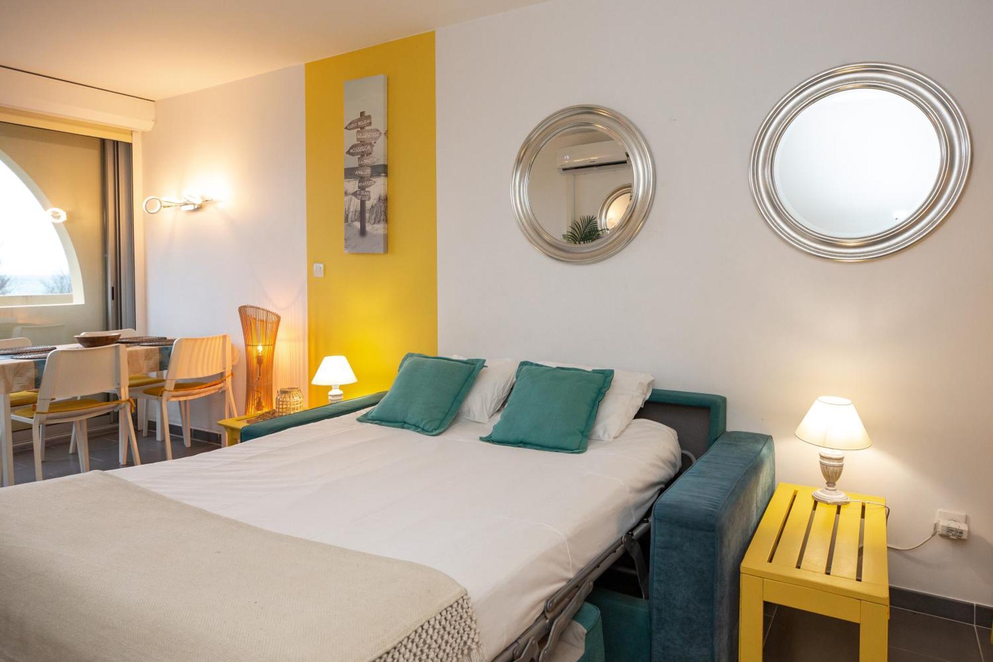 La Dune D'Or - Vue Mer, Studio Face A La Plage Avec Terrasse Soorts-Hossegor Exterior photo
