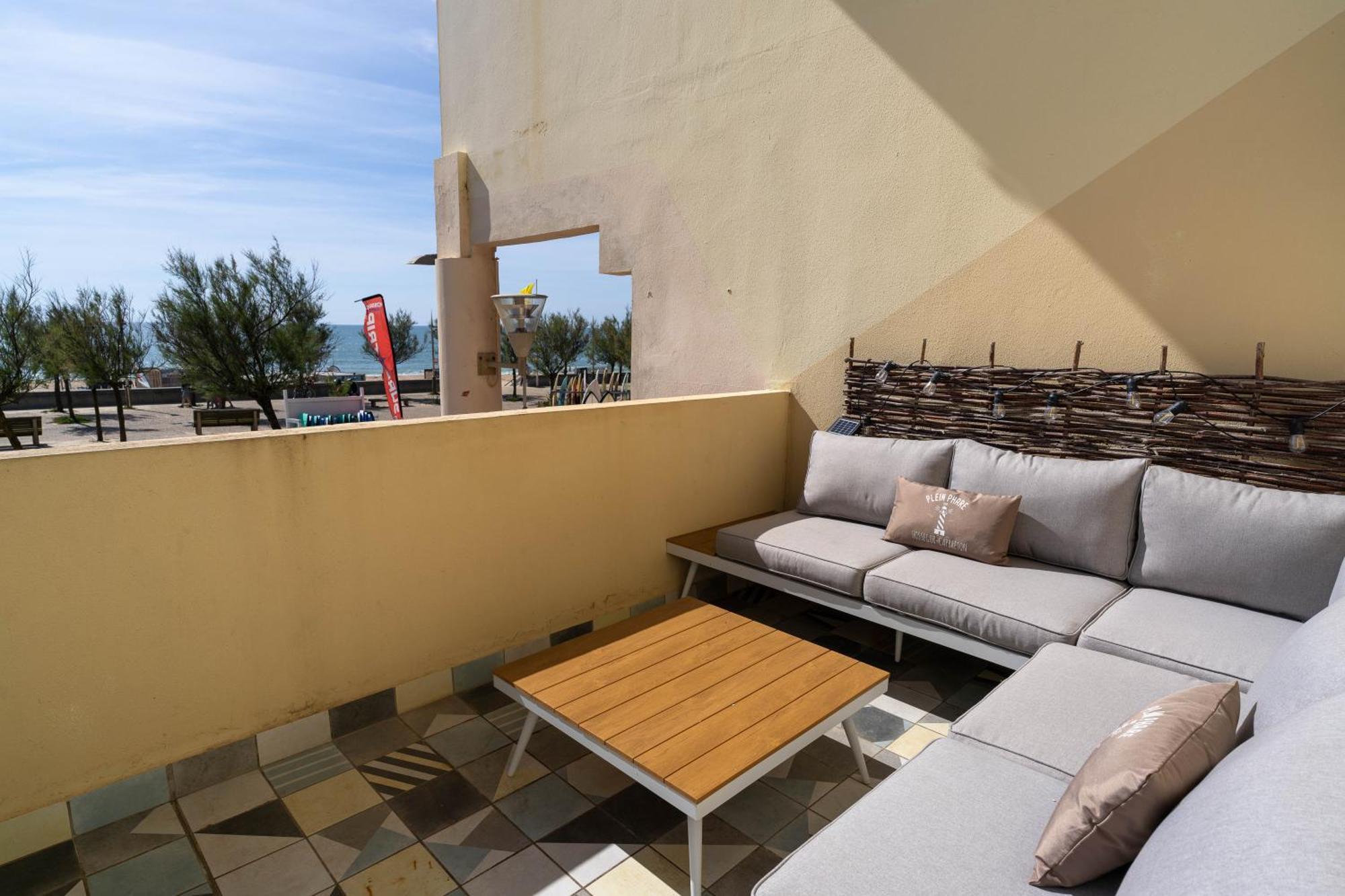 La Dune D'Or - Vue Mer, Studio Face A La Plage Avec Terrasse Soorts-Hossegor Exterior photo